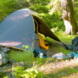 Camping im Freien